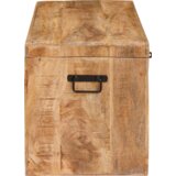 vidaXL Kutija za spremanje Smeđa 70 x 35 x 40 cm masivno drvo manga | shoptok.hr