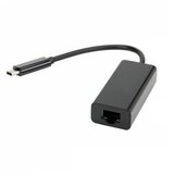 X Wave Mrežni Adapter USB-C na ethernet RJ-45,muški-ženski,crni