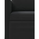  Kauč za dvoje Crna 130 x 81 x 82 cm Baršun | shoptok.hr
