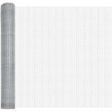  Ograjni stebri 22 kosov U-kanal 100 cm pocinkano jeklo, Šesterokotna ograja 1x50 m pocinkano jeklo | Shoptok.si