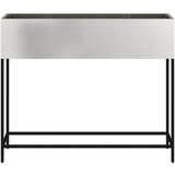 Povišeni Vrtni Planter Srebrno 100 x 26 x 82 cm | shoptok.hr