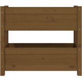  Sadilica smeđa boja meda 77x25x66 cm od masivne borovine | shoptok.hr