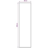  tekač Oriz, črna, 80×300 cm | Shoptok.si