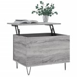  Stolić za kavu boja hrasta 60 x 44,5 x 45 cm konstruirano drvo | Shoptok.si
