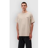 Carhartt WIP Script Embroidery T-shirt fleur de sel / black | Shoptok.si
