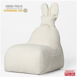 The Brooklyn Kids Kremno bela otroška vreča za sedenje Funny Bunny – | Shoptok.si