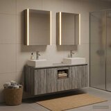  Set ormarića za kupaonicu 5 kom. Siva Sonoma Konstruirano drvo | shoptok.hr