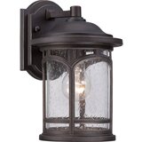 Elstead Lighting Elstead Marblehead 1 majhna stenska svetilka - palladijsko bronasta barva, E27, (22099961) | Shoptok.si