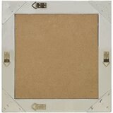 Zidno ogledalo u baroknom stilu 50 x 50 cm srebrno | Eponuda.com