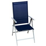 Gardenson Set Zložljivih Vrtnih Stolov Amalfi, 2 Kos, Temno Modra | Shoptok.si