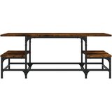  Stolić za kavu boja hrasta 100x50,5x40 cm konstruirano drvo | shoptok.hr