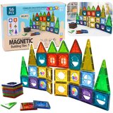  Set magnetskih građevinskih blokova 3D prozori u boji, 56 komada. | shoptok.hr