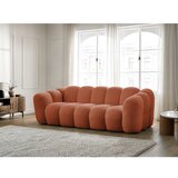 Bobochic Paris Opečnato oranžna sedežna garnitura iz tkanine bouclé 232 cm Hippolyte – | Shoptok.si