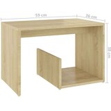  Bočni stolić boja hrasta sonome 59 x 36 x 38 cm od iverice | shoptok.hr