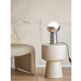Bloomingville Stolna lampa u srebrnoj boji sa staklenim sjenilom (visina 32 cm) Spike – | shoptok.hr