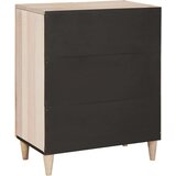 Ormarić Komoda Bijelo 60 x 33 x 75 cm masivno drvo manga | shoptok.hr