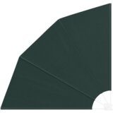 vidaXL Zaslon za zasebnost na balkonu Temno zelena 160 x 160 cm blago | Shoptok.si