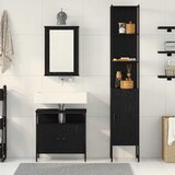  Set namještaja za kupaonicu 3 kom. Crni hrast | shoptok.hr