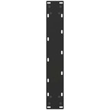  Noge za barski stol U-oblika 2 kom Crne 50 x (110-111) cm Čelik | Eponuda.com
