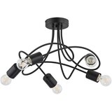  plafonski luster targo 5xE27/15W/230V, crni | Eponuda.com