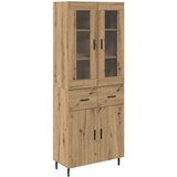  Highboard 2 kom. Umjetnički hrast 69,5 x 34 x 180 cm | shoptok.hr