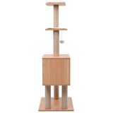  Penjalica za mačke s prostirkom za grebanje od sisala 123 cm | shoptok.hr