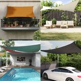  Sončno platno Oranžna in Rjava 5 x 3 m 100% poliester Oxford, (5000222410) | Shoptok.si