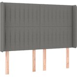  box spring s madracem LED tamnosivi 140x200 cm tkanina | shoptok.hr