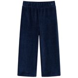 vidaXL Otroške hlače rebrasti žamet mornarsko modra 92 | Shoptok.si
