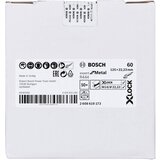 Bosch X-LOCK vlaknaste brusne ploče, Ø125 mm, G 60, R444, Expert for Metal, 1 komad - 2608619173 | ePonuda.com