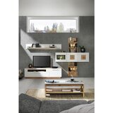 Hom`in DNEVNI REGAL, bela, barve hrasta | Shoptok.si