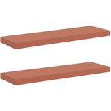  Polica na zidu 2 pcs Crvena 90 x 23 5 x 4 cm Konstruirano drvo | shoptok.hr