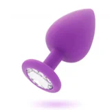 Analni čep Shelki S vijoličen