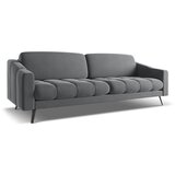 Makamii Siva žametna sedežna garnitura 238 cm Nalu – | Shoptok.si