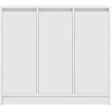  Komoda bijela 85x34x76 cm od konstruiranog drva | shoptok.hr