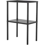 Crni metalni regal 59x90x38 cm Loups –
