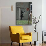 Wallity 70100BANKSY008 multicolor decorative canvas painting