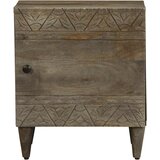 Noćni ormarić svijetlo sivi 40x33x46 cm Puno drvo Mango | Eponuda.ba