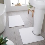 Catherine Lansfield Bijele kupaonske prostirke u setu 2 kom za WC 50x80 cm Anti-Bacterial – | shoptok.hr