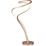 Trio Select LED namizna svetilka v zlati barvi s kovinskim senčnikom (višina 56 cm) Nala – | Shoptok.si