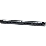 Patch panel 24-Port Cat6 UTP 110/Krone 1U