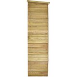  Vrtna kućica za alat od impregnirane borovine 163 x 50 x 171 cm | shoptok.hr