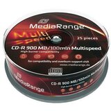 Mediarange CD-R 900MB 100MIN 25KOMADA SPINDLE MR222 disk Cene'.'