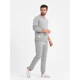 Ombre Men's tracksuit set pants + sweatshirt