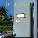  Brilagi-LED Spoljna zidna LED lampa sa senzorom BRICKY LED/12W/230V crna IP54 | Eponuda.com