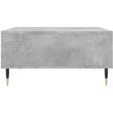  Stolić za kavu siva boja betona 60x60x30 cm konstruirano drvo | Shoptok.si