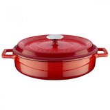 Lava Rdeč večnamenski nizki lonec 32 cm, (21222626) Cene