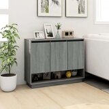 vidaXL Komoda boja sivog hrasta sonome 97 x 31 x 75 cm od iverice | shoptok.hr