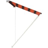 Tenda na uvlačenje 350 x 150 cm narančasto-smeđa | shoptok.hr