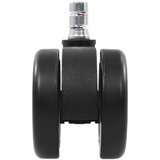 MID.YOU Set Kolesc Za Vrtljivi Stol Rolo Color, Črna, 5-Delni | Shoptok.si